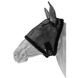 Maschera Antimosche in Nylon con Copriorecchie e Chiusura in Velcro