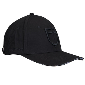 Cappello Equestro Unisex modello Baseball Nero